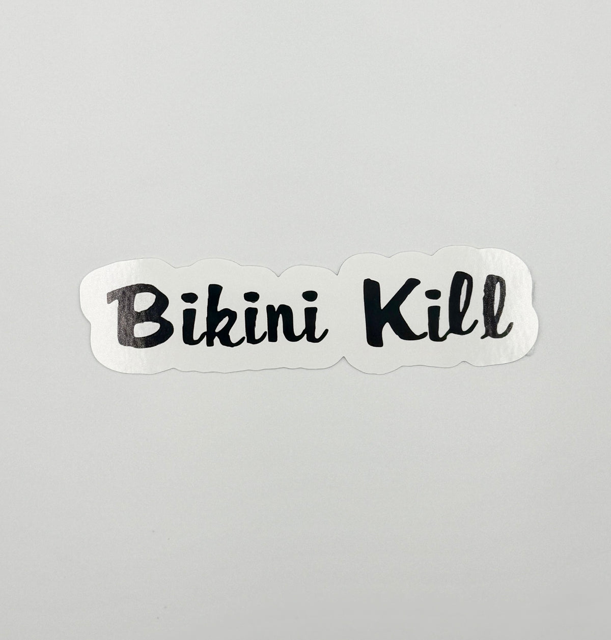 Bikini Kill Punk Rock Logo Sticker B043S