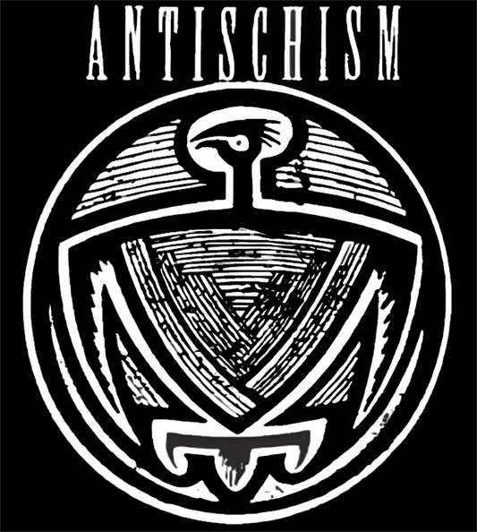 Antischism Hardcore Punk Rock Logo Sticker A020S