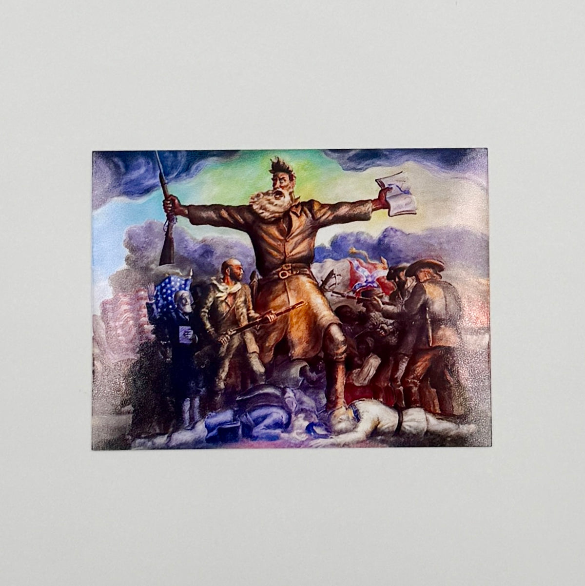 John Brown Abolitionist Antifa Sticker J008S