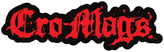 Cro-Mags Best Wishes Logo Sticker C017S