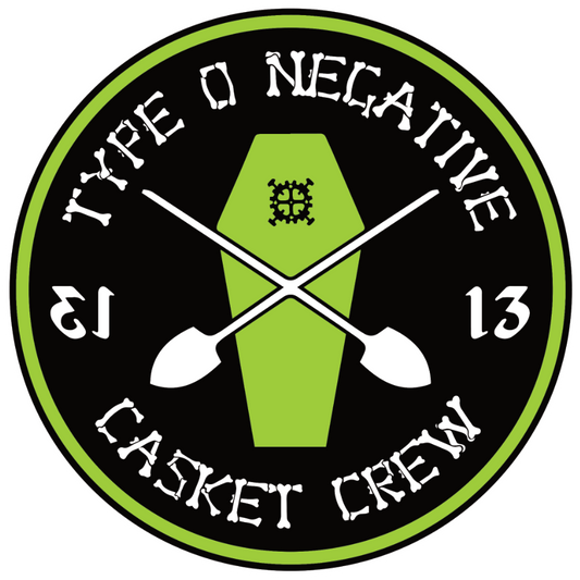 Type O Negative Casket Crew Sticker T009S
