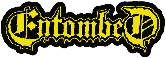 Entombed Death Metal Logo Sticker E004S