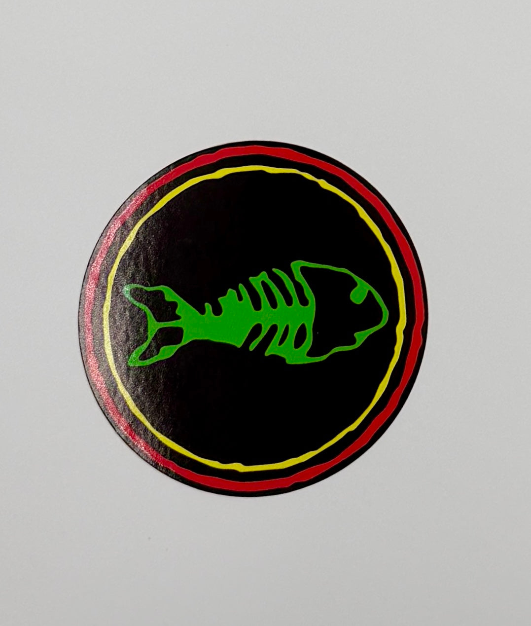Fishbone Logo Sticker F016S