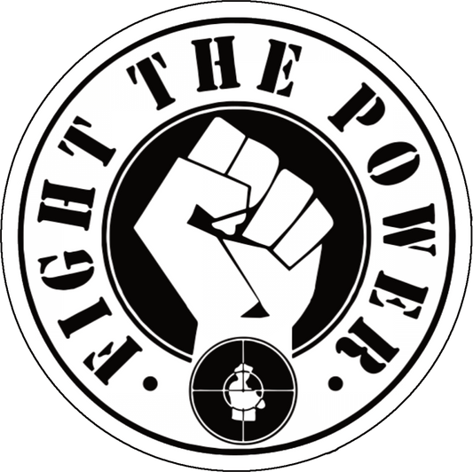 Public Enemy Fight The Power Sticker P017S