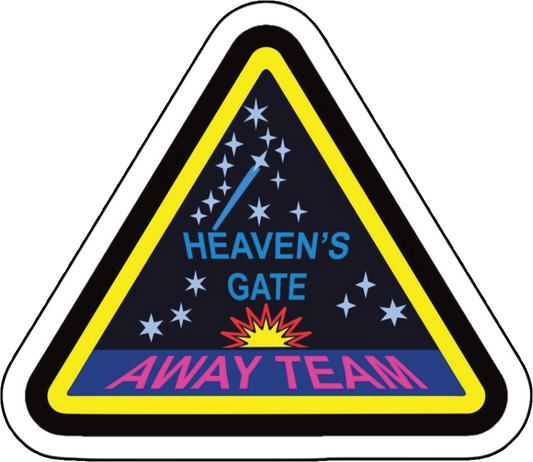 Heaven's Gate Away Team Sticker H001S