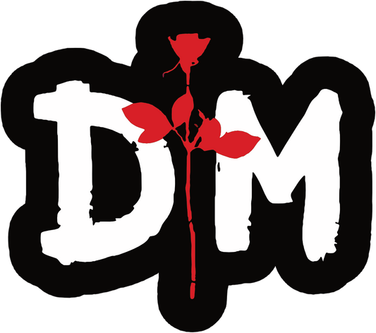 Depeche Mode Logo Sticker D030S