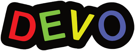 Devo Logo Sticker D026S
