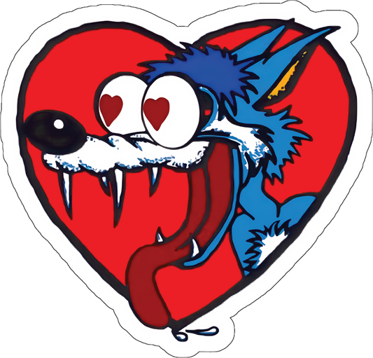 The Jesus Lizard Wolf Sticker J006S