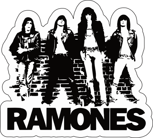 The Ramones First Album Cutout Sticker R027S
