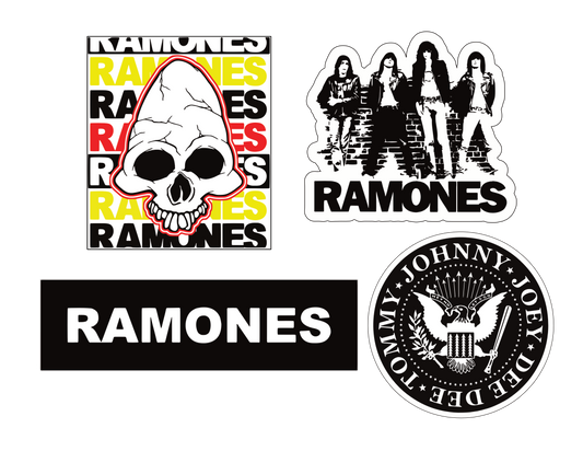 The Ramones 4 Sticker Pack R030S