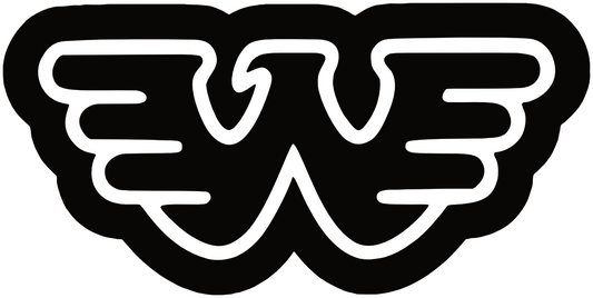 Waylon Jennings W Sticker J009S