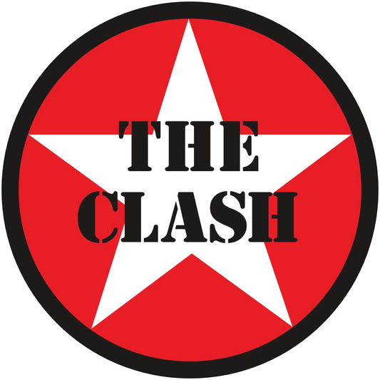The Clash Star Sticker C010S