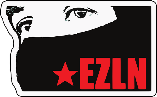 EZLN Zapatista Revolutionary Antifa Sticker E003S