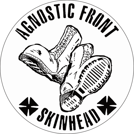 Agnostic Front Boots Hardcore Punk Sticker A023S