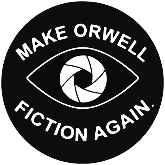 Make Orwell Fiction Again 1984 Sticker M048S