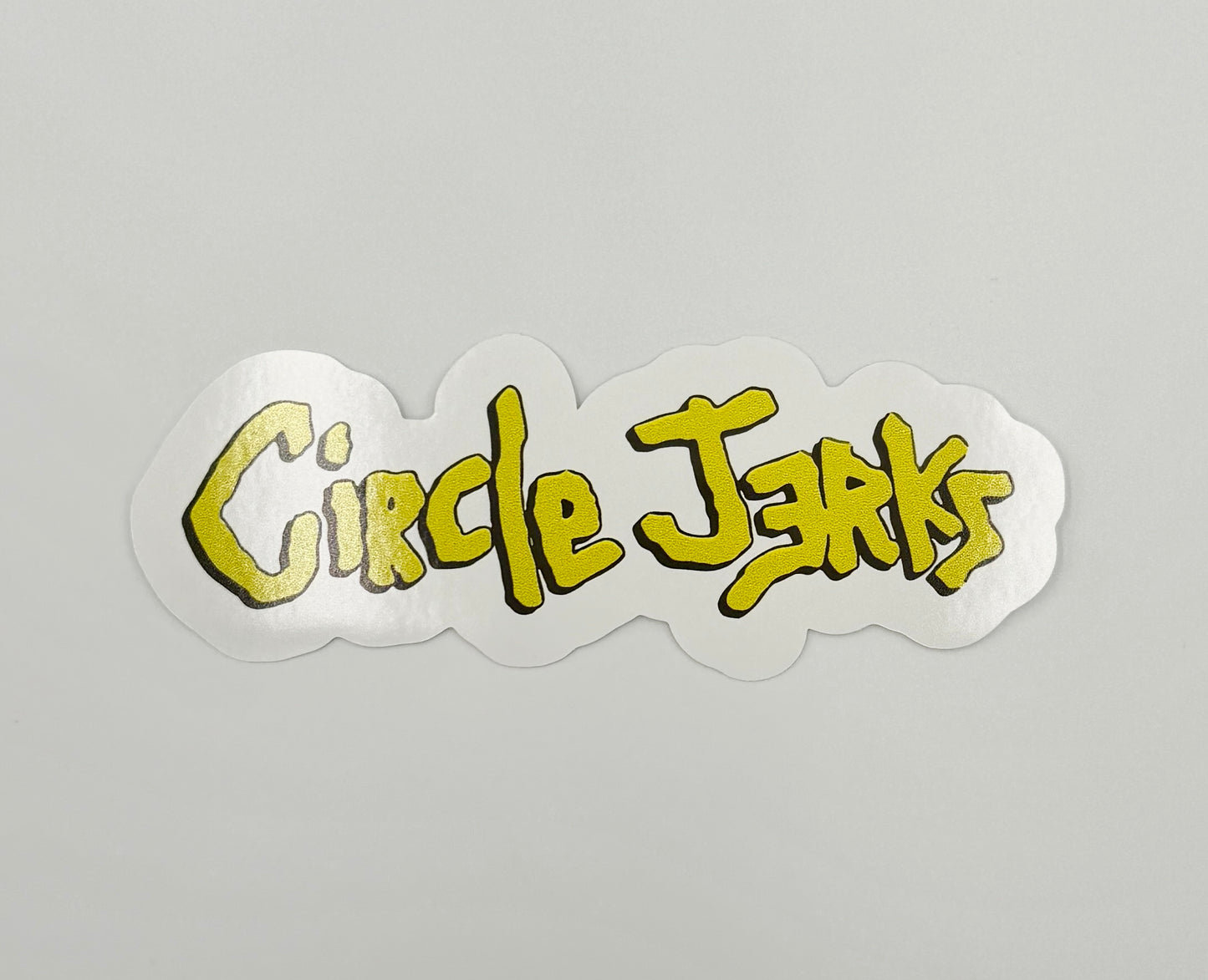 Circle Jerks Logo Punk Sticker C011S