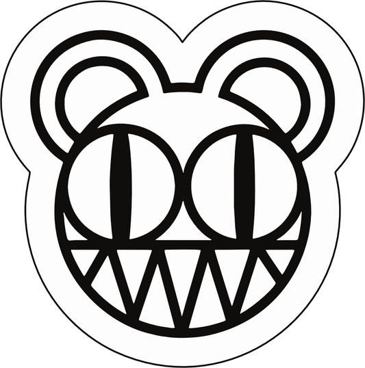 Radiohead Logo Sticker R023S