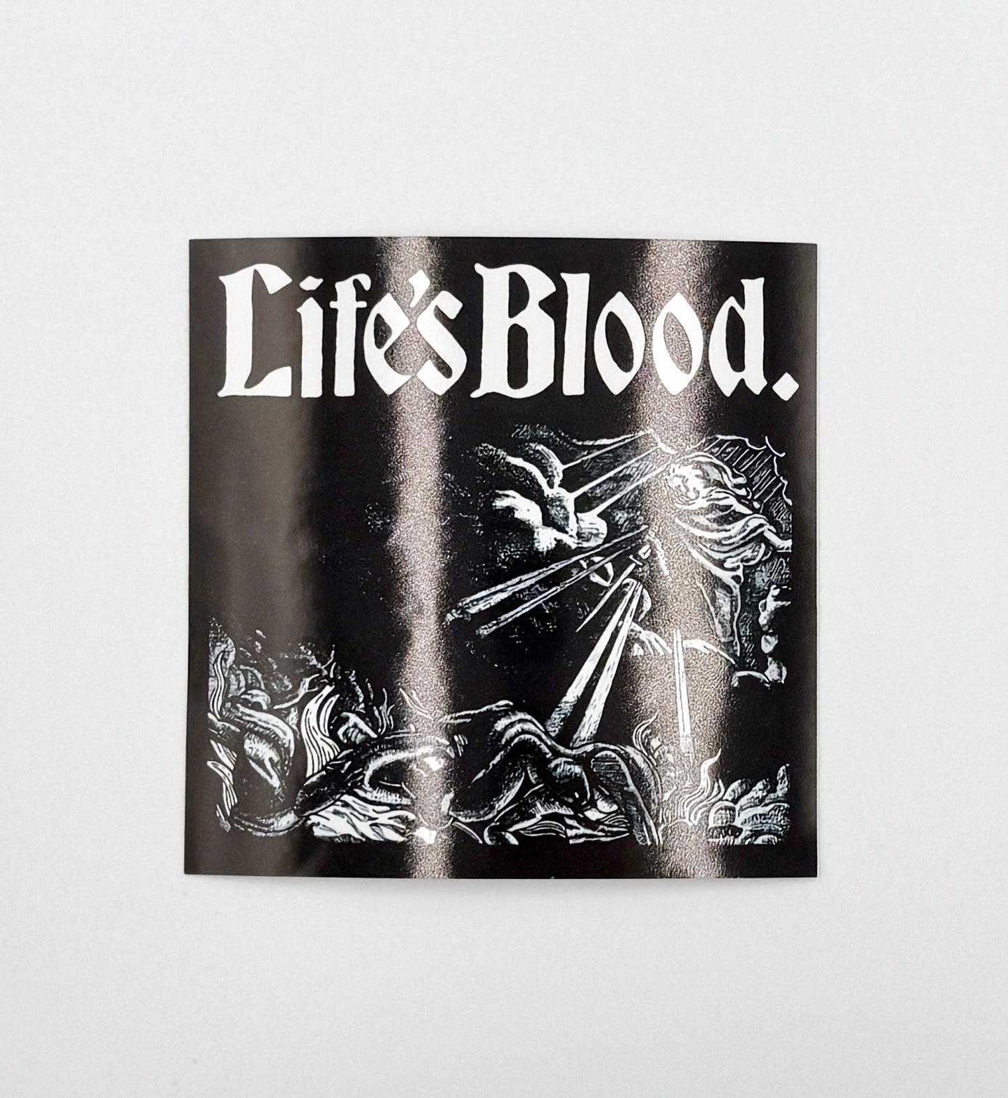 Life's Blood Hardcore Punk Sticker L005S