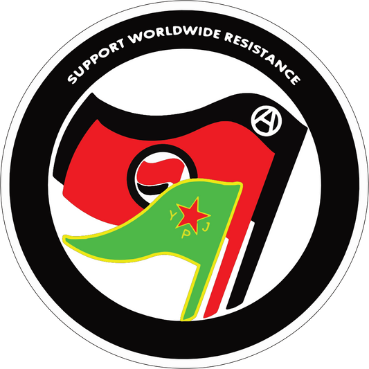 YPG Antifascist Sticker Y005S