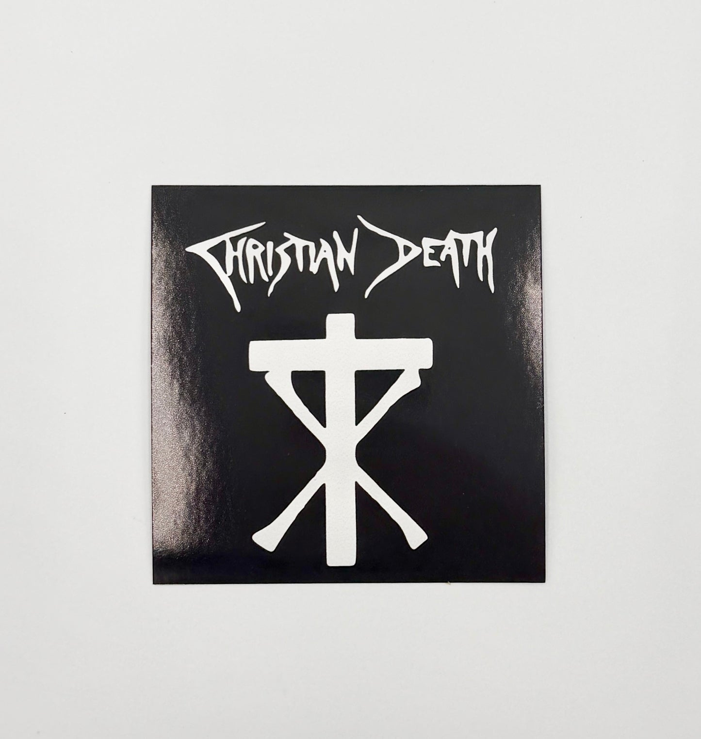 Christian Death Goth Sticker C023S