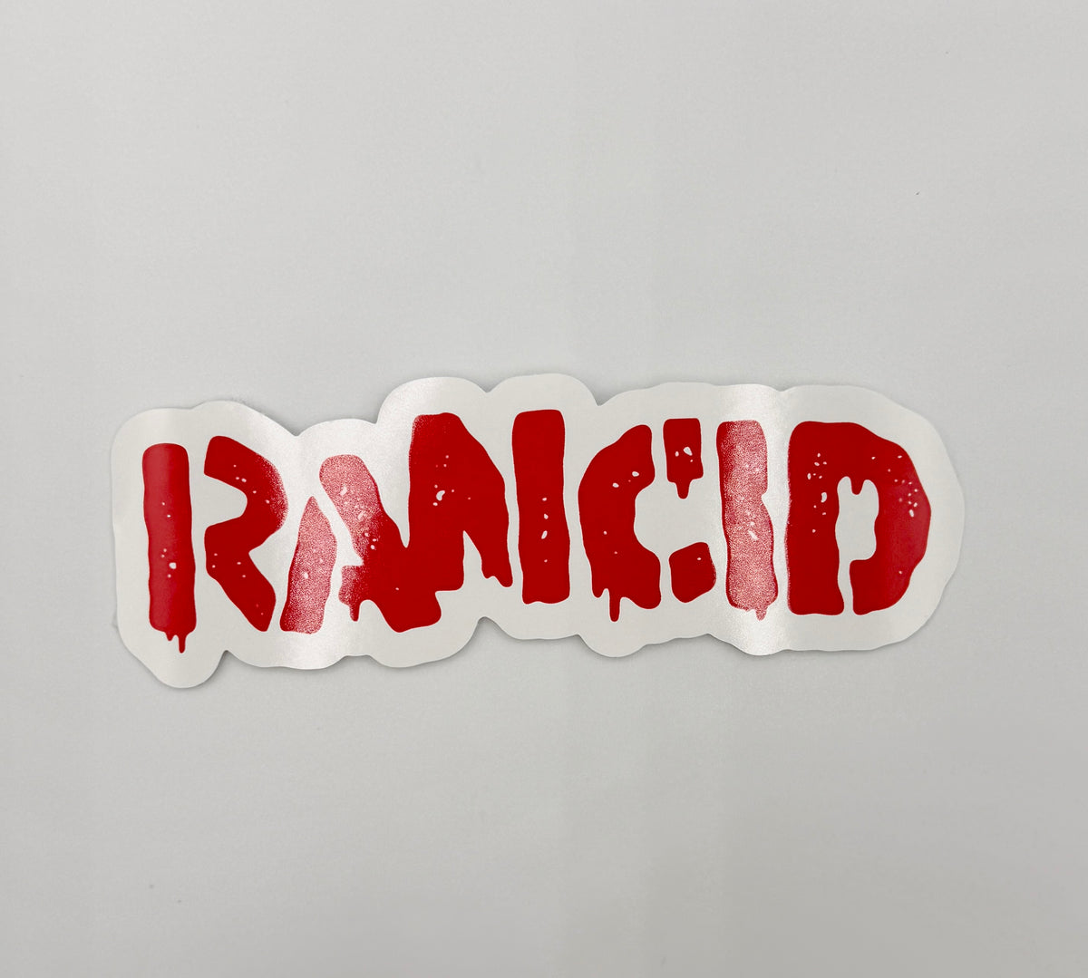 Rancid Logo Punk Rock Sticker R032S