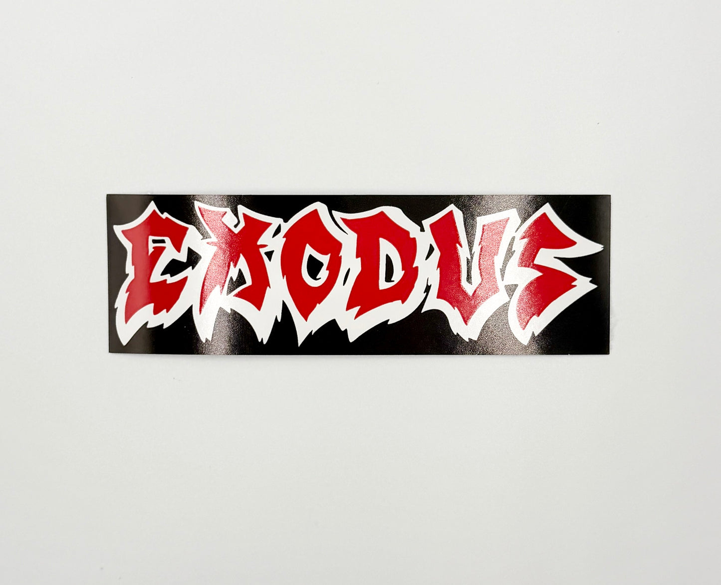 Exodus Thrash Metal Logo Sticker E007S