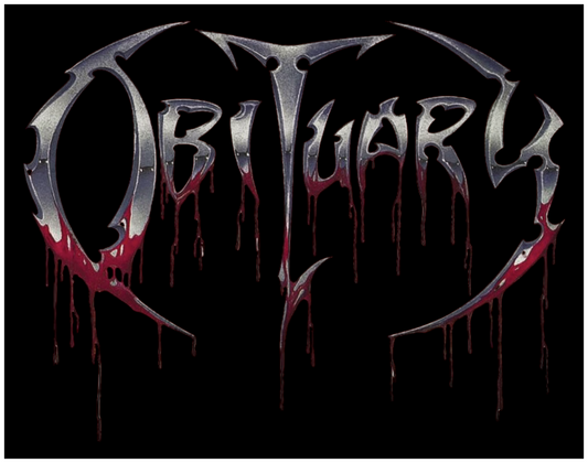 Obituary Death Metal Logo Sticker O002S