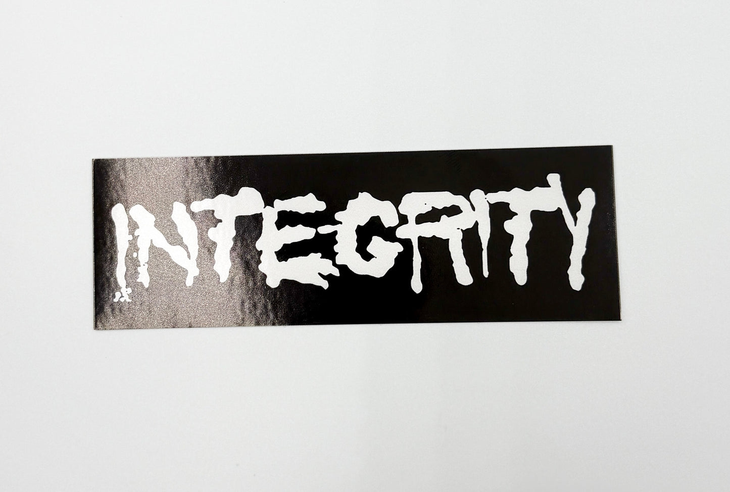 Integrity Logo SXE Hardcore Sticker I014S