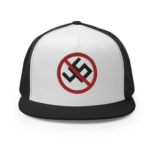 Anti Trump Anti-Fascist Trucker Baseball Hat