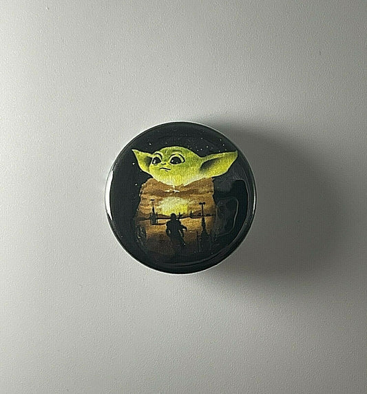 The Child 1.25" Button B006B125 Pin Badge