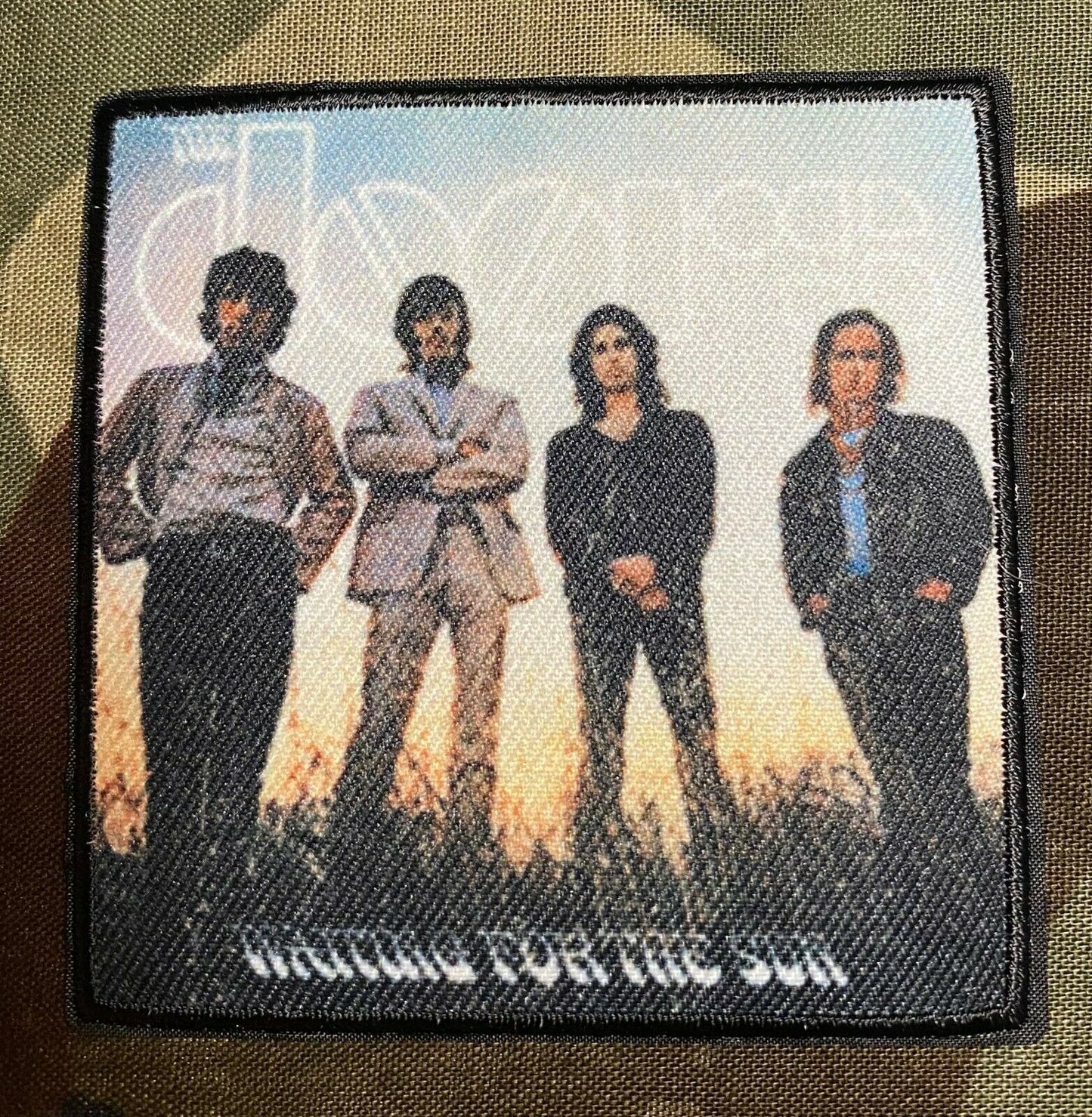 The Doors Waiting For The Sun Woven Patch D079P