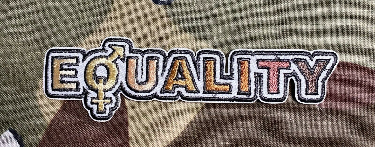 Equality Civil Rights Feminism Embroidered Patch E028P