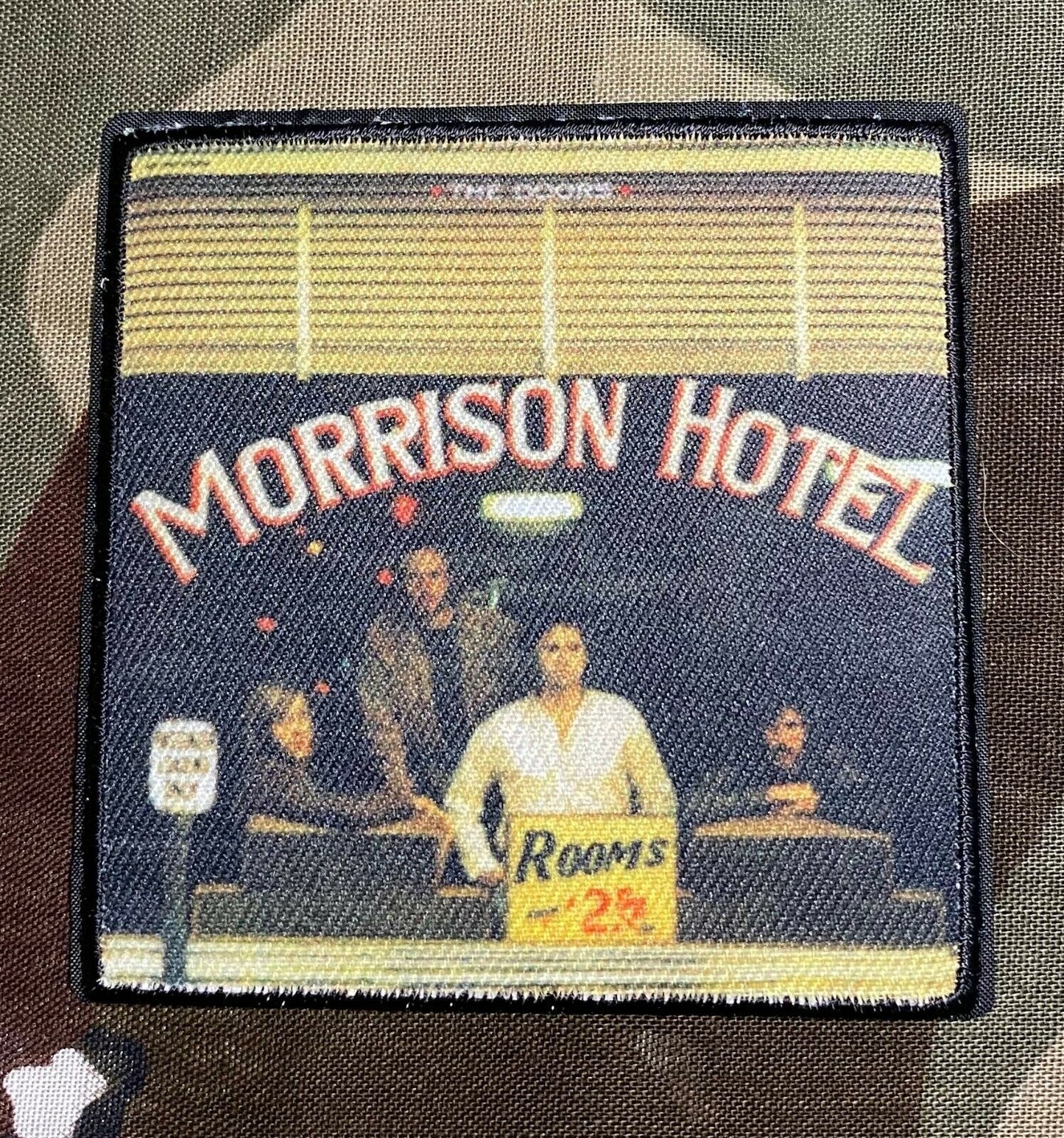 The Doors Morrison Hotel Woven Patch D080P