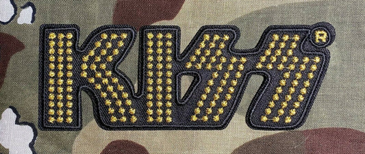 Kiss Logo Embroidered Patch K033P