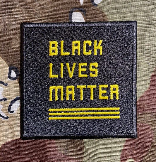 Black Lives Matter BLM #blacklivesmatter Embroidered Patch B065P