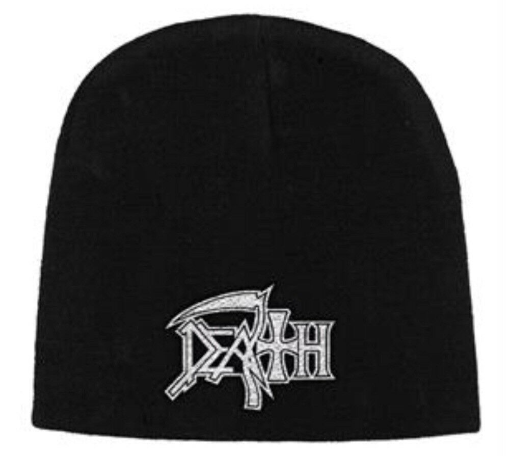 Death Heavy Metal Embroidered Beanie D002B