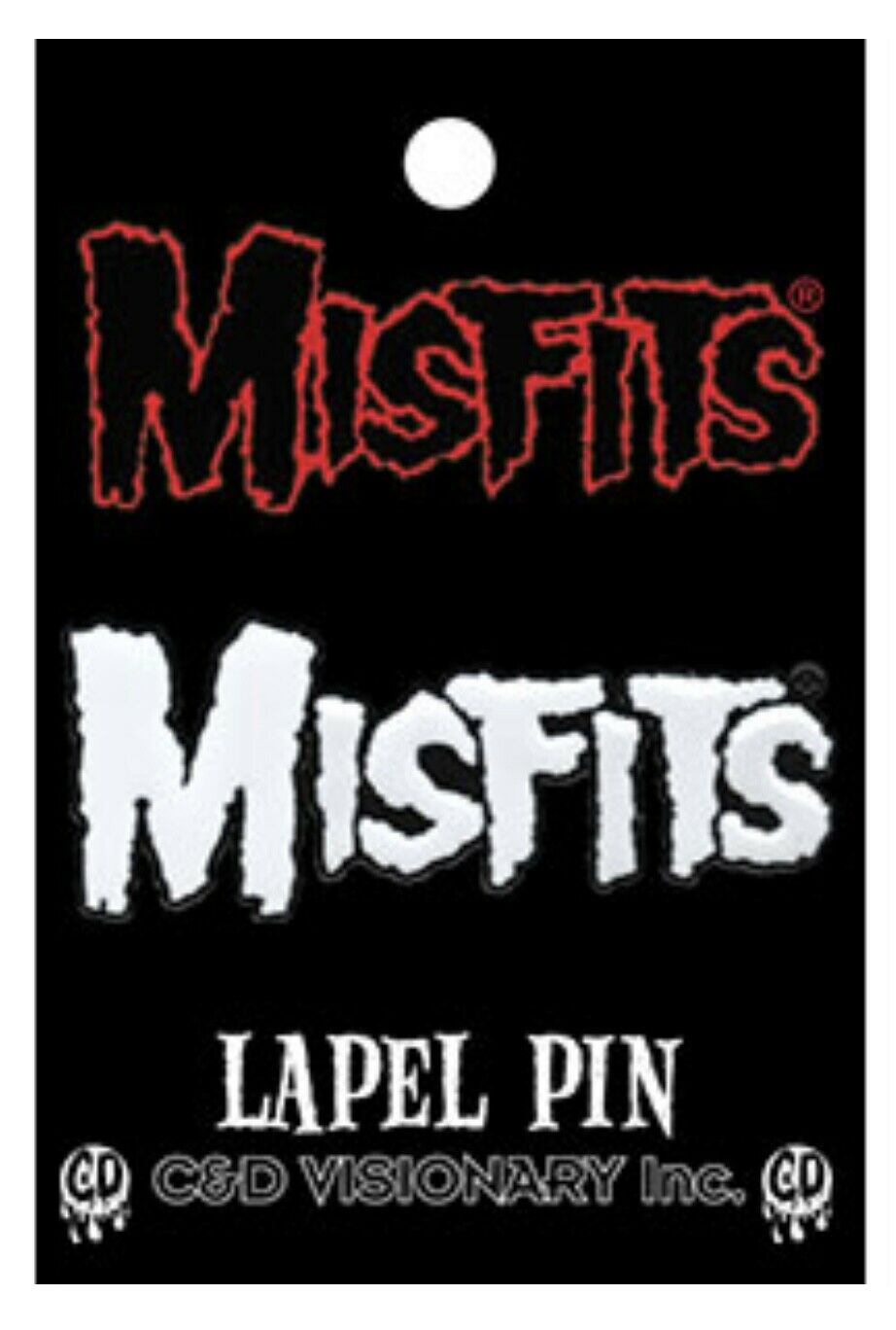 Misfits Fiend Club Enamel Lapel Pin M014PC Badge