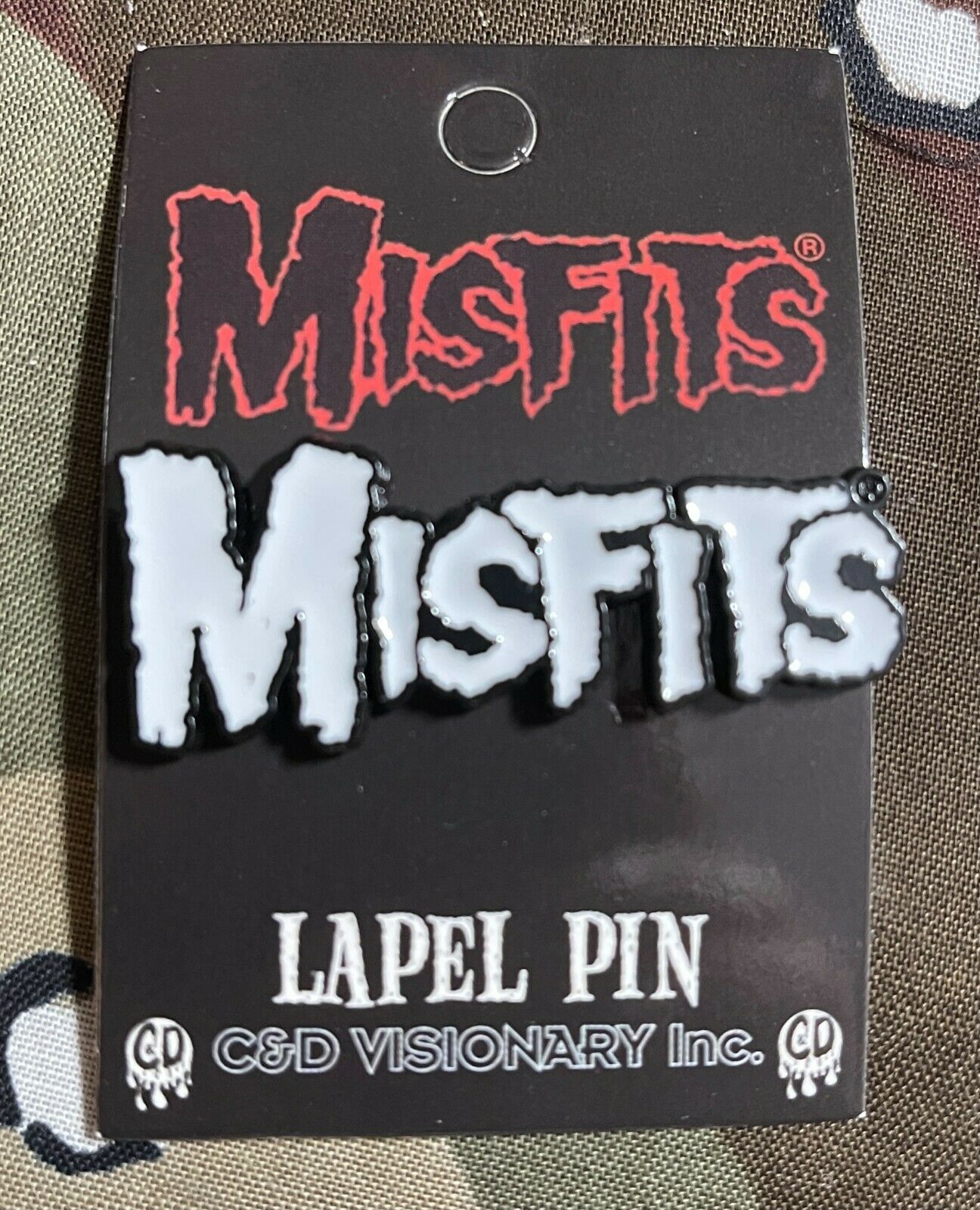 Misfits Fiend Club Enamel Lapel Pin M014PC Badge