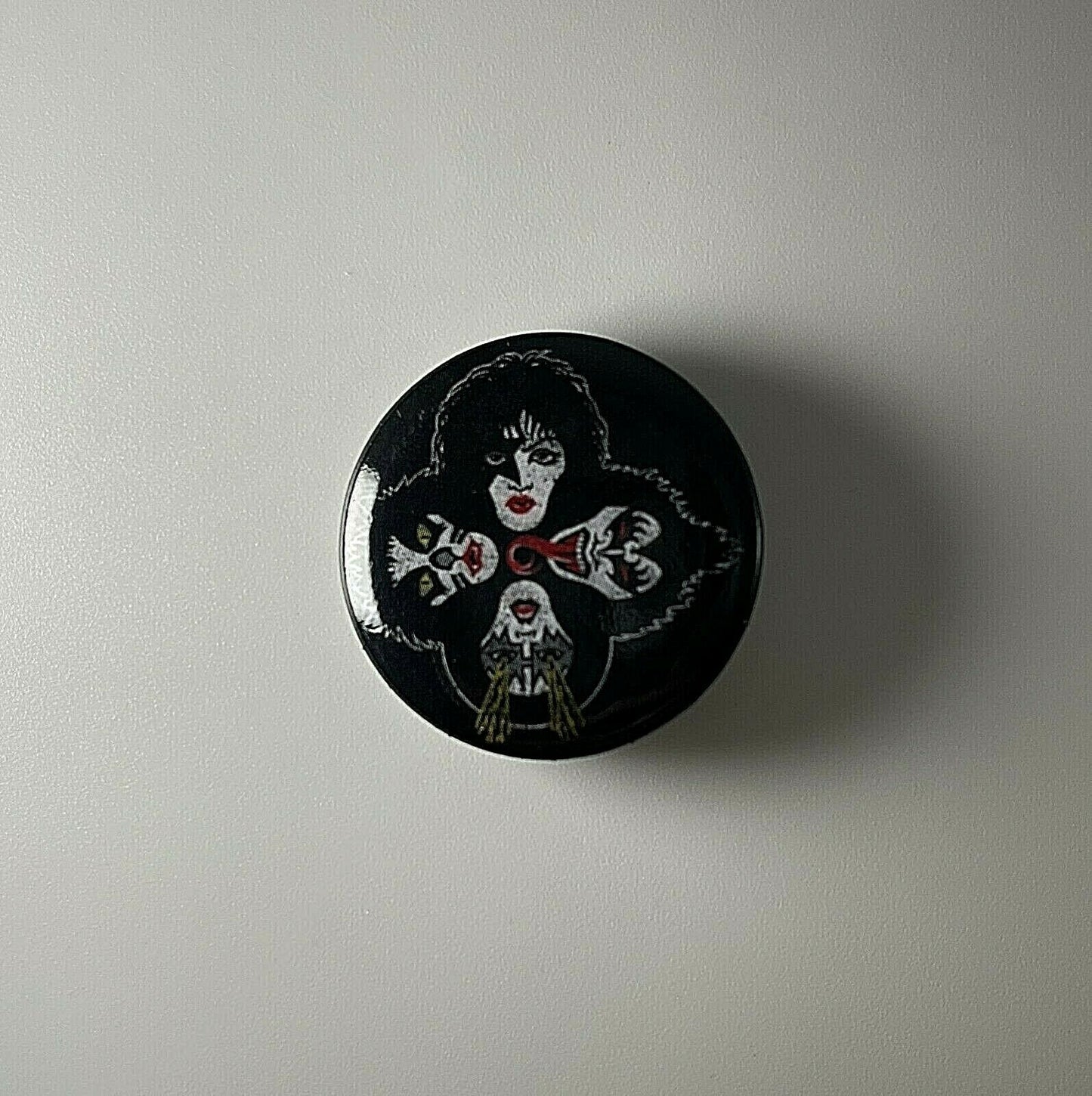 Kiss 1.25” Button K002B125 Pin Badge