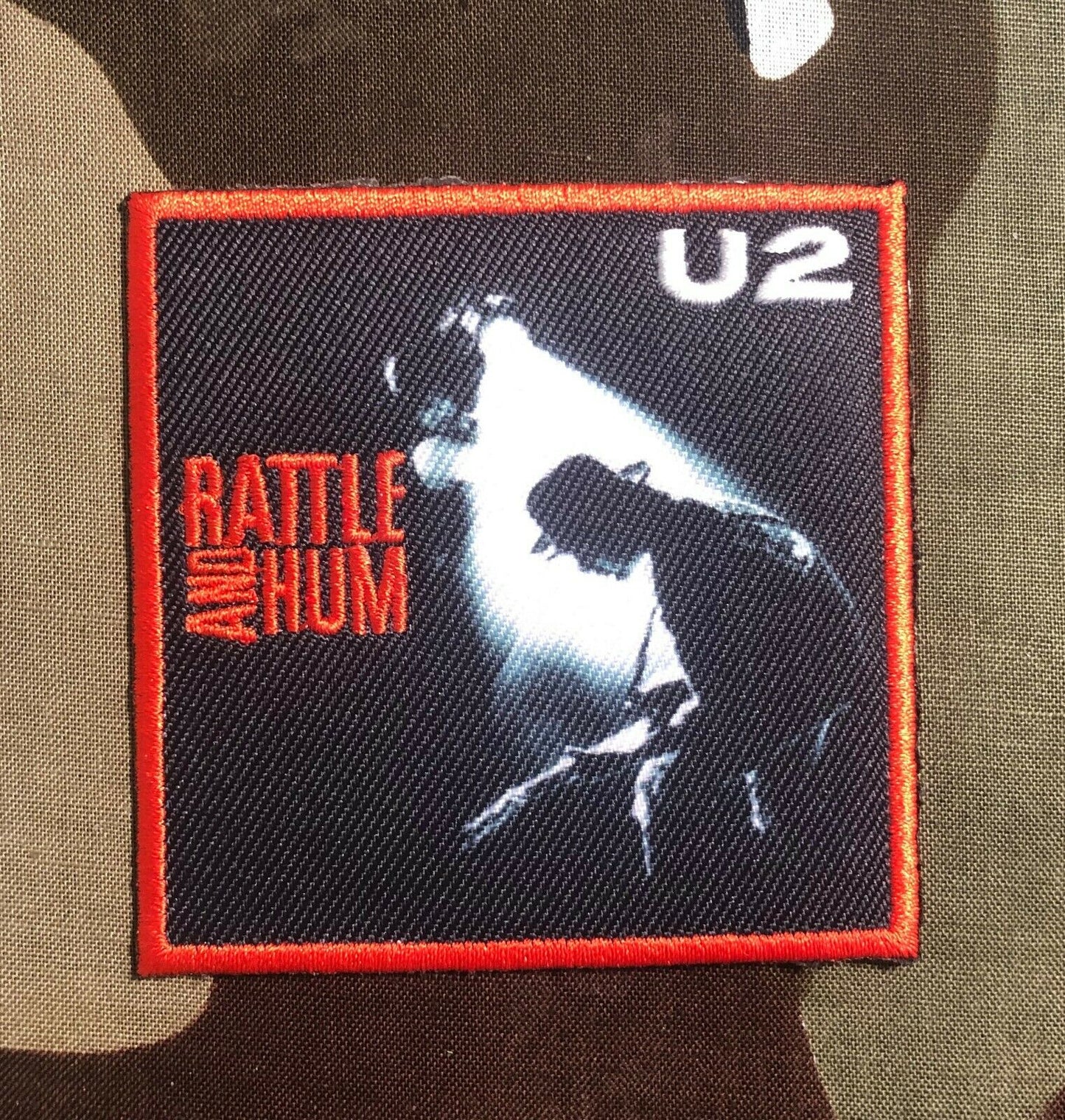 U2 Rattle And Hum Embroidered Patch U008P