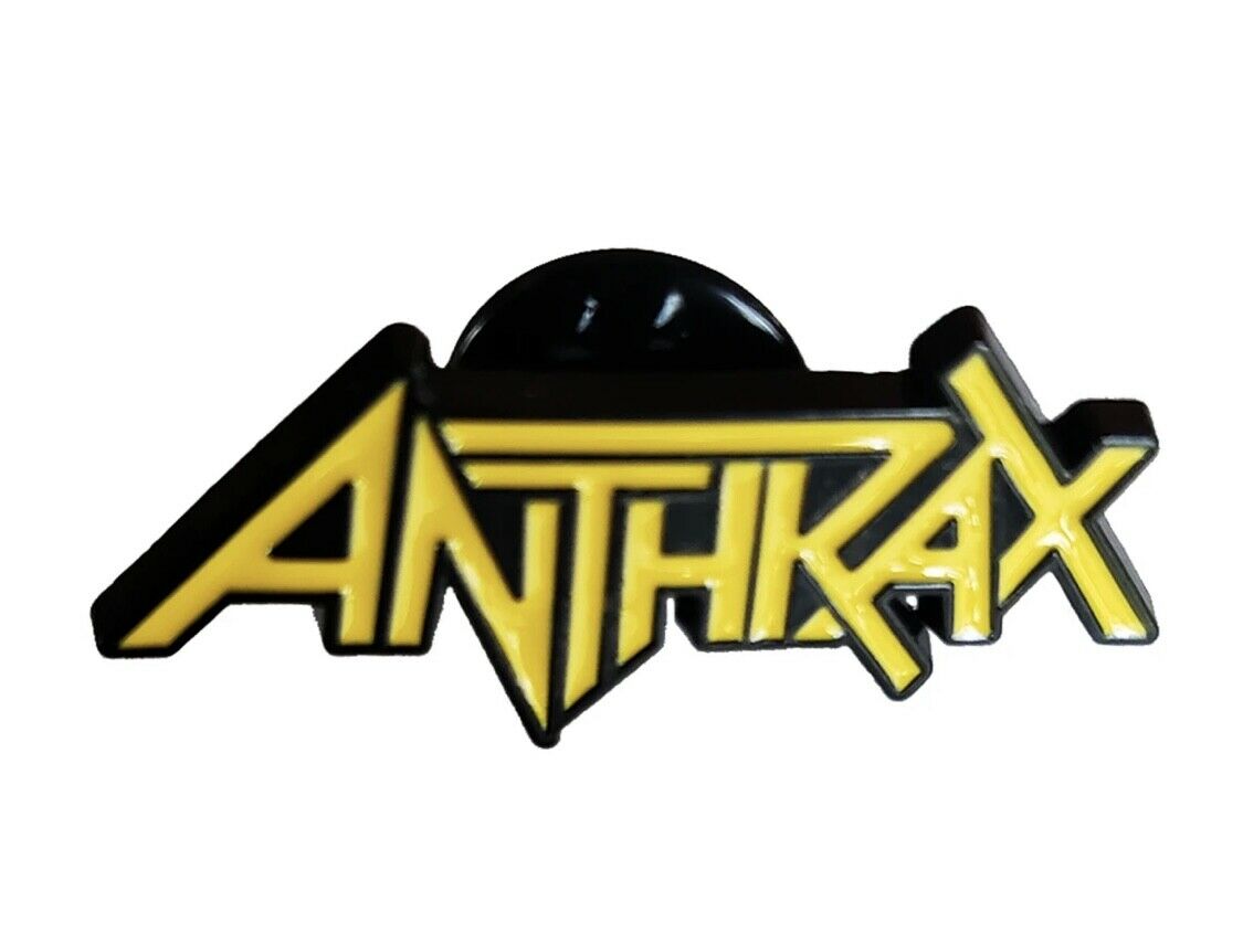 Anthrax Logo Enamel Lapel Pin A001PC