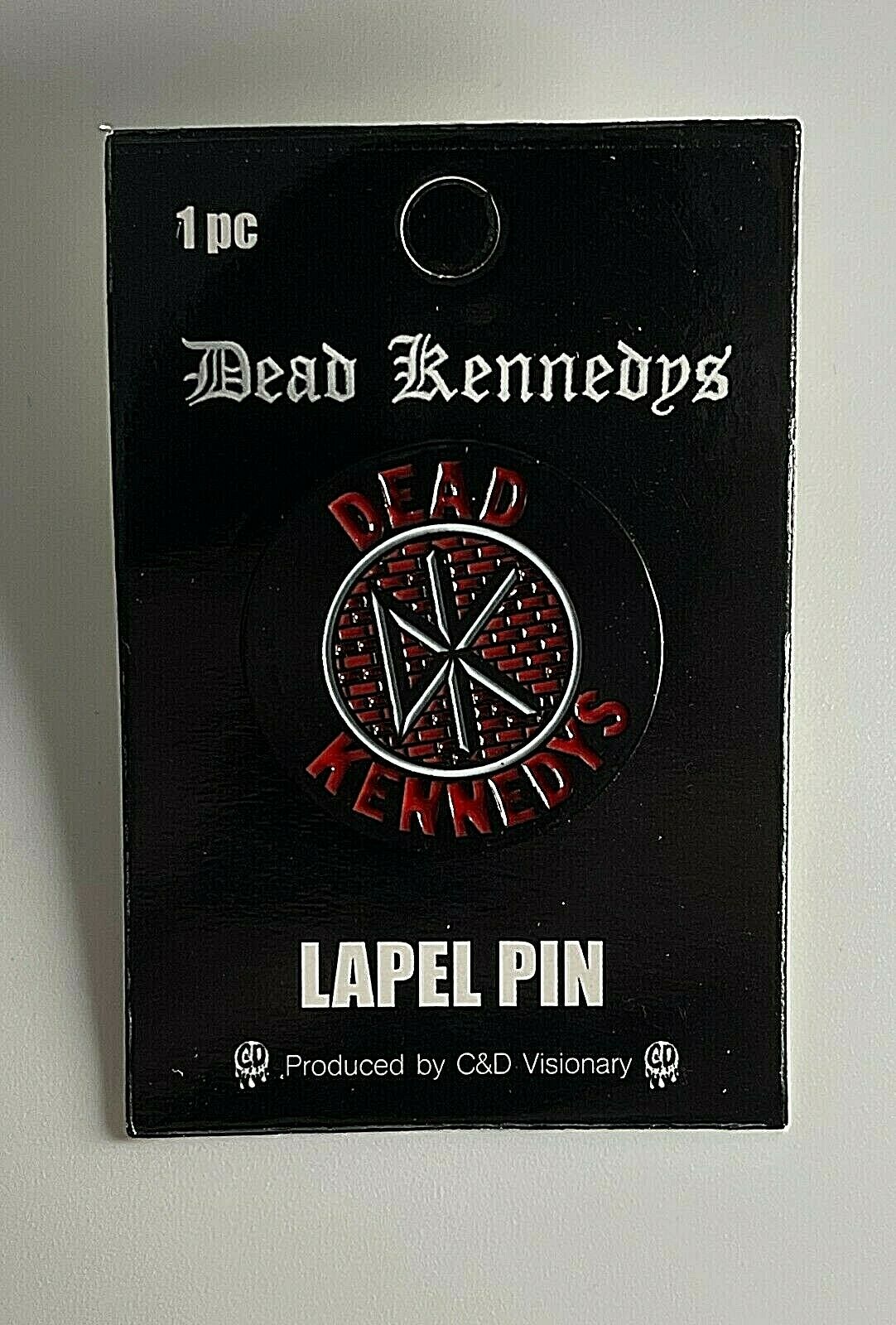 Dead Kennedys Logo Enamel Lapel Pin D009PC