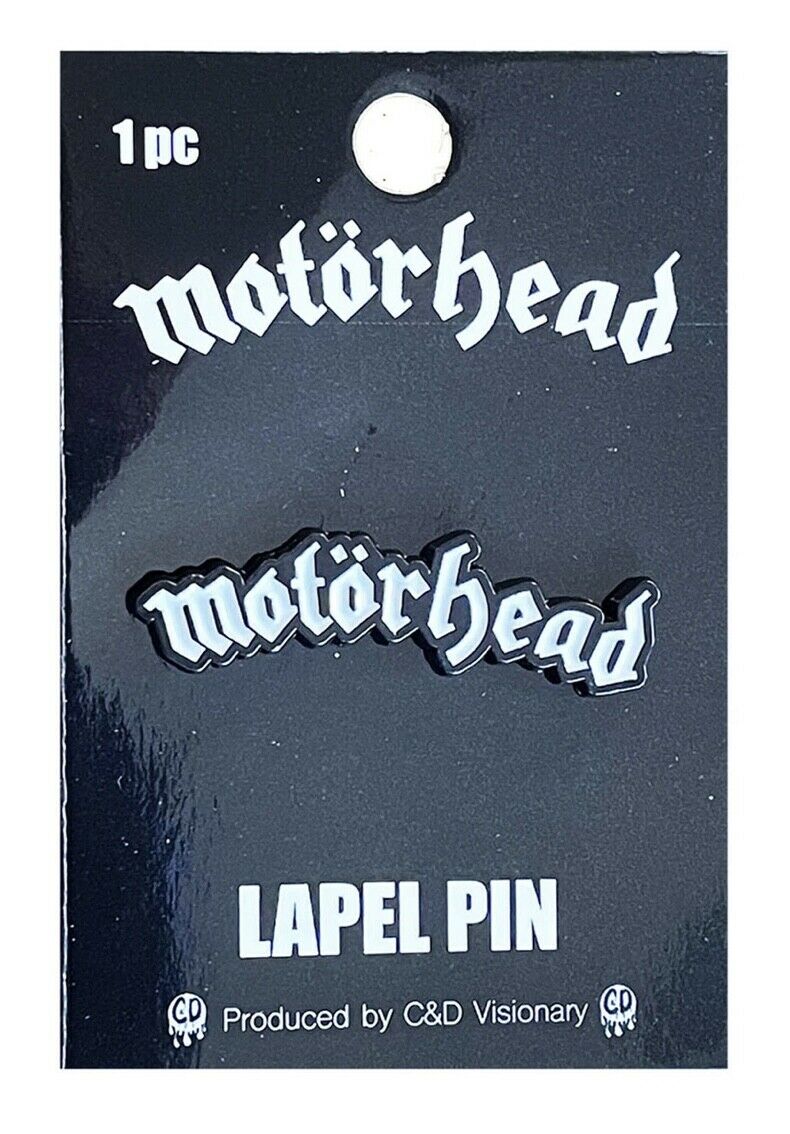 Motorhead Logo Enamel Lapel Pin M016PC