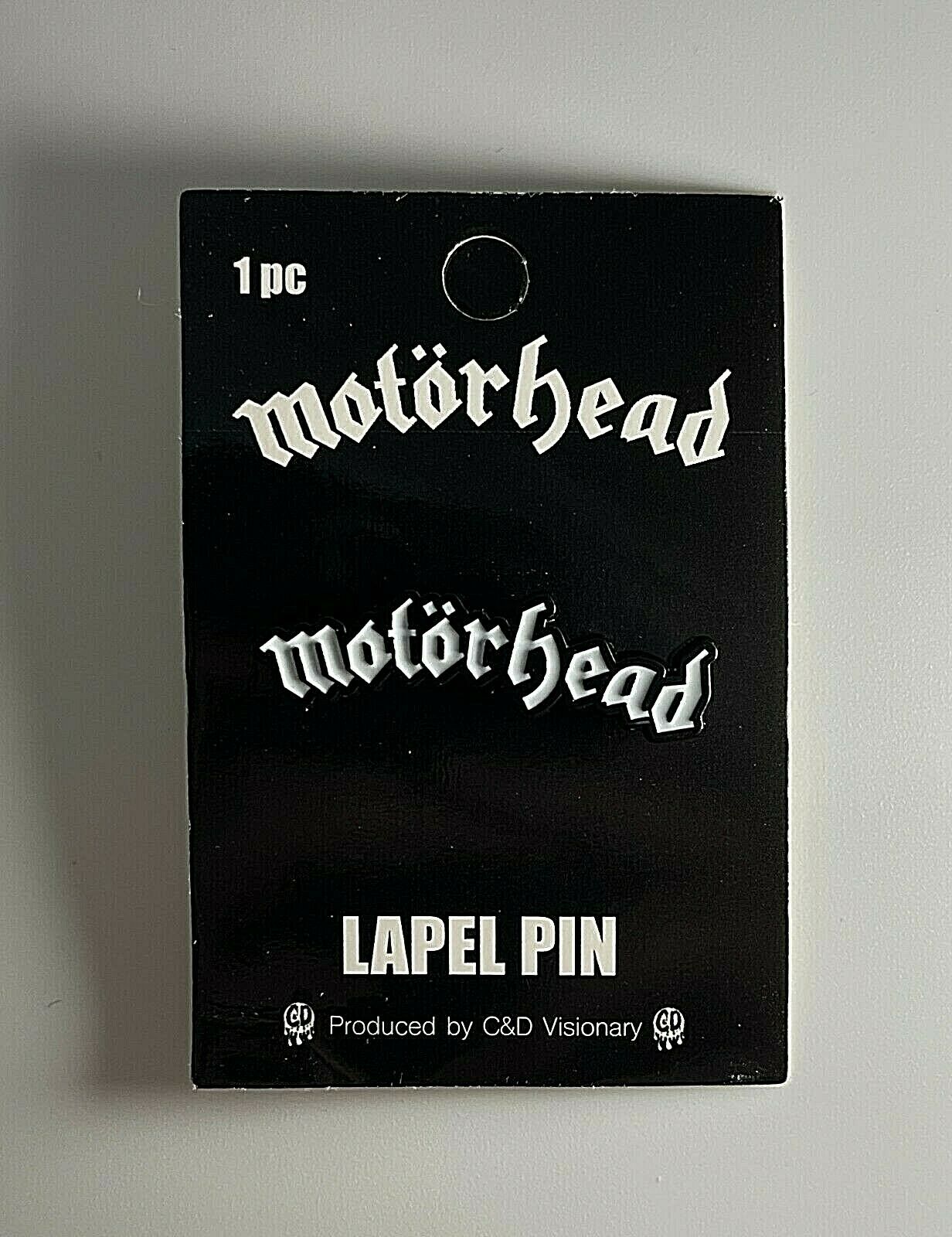 Motorhead Logo Enamel Lapel Pin M016PC