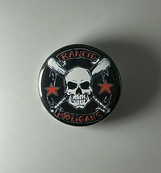 Rancid Hooligans 1.25" Button R006B125