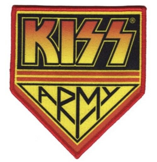 Kiss Army Embroidered Patch K006P