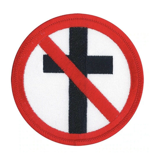 Bad Religion Official No Crosses Logo Embroidered Patch B079P