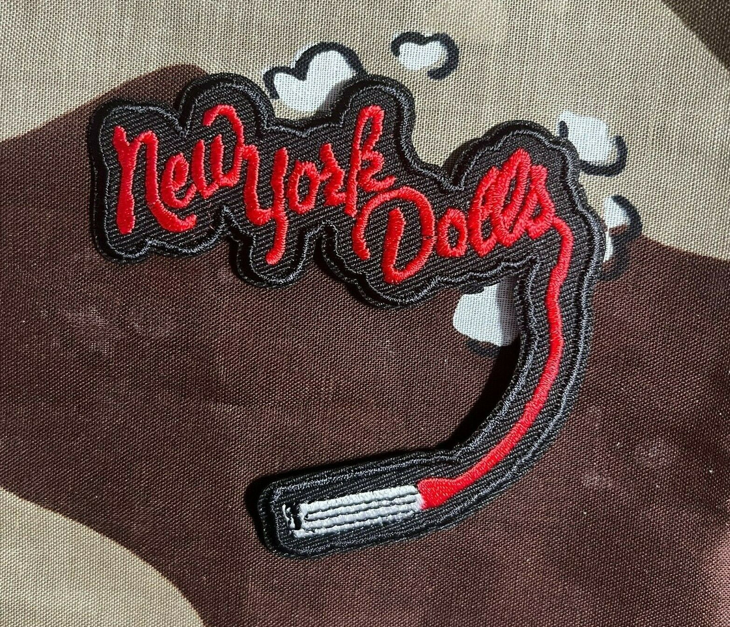 New York Dolls Embroidered Patch N029P