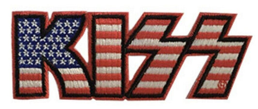 Kiss Logo Embroidered Patch K031P