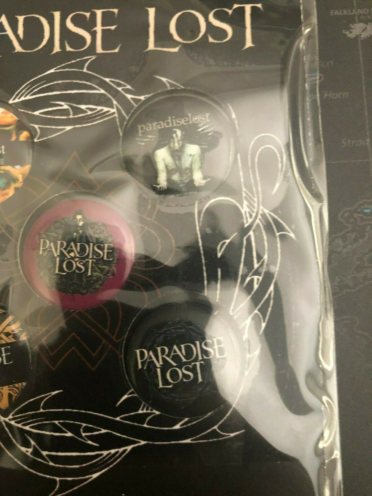 Paradise Lost Five 1” Button Set Badge Pin